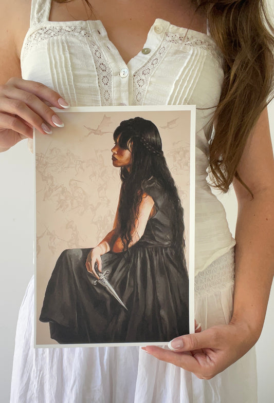 "The Battle I Face" - Fine art print