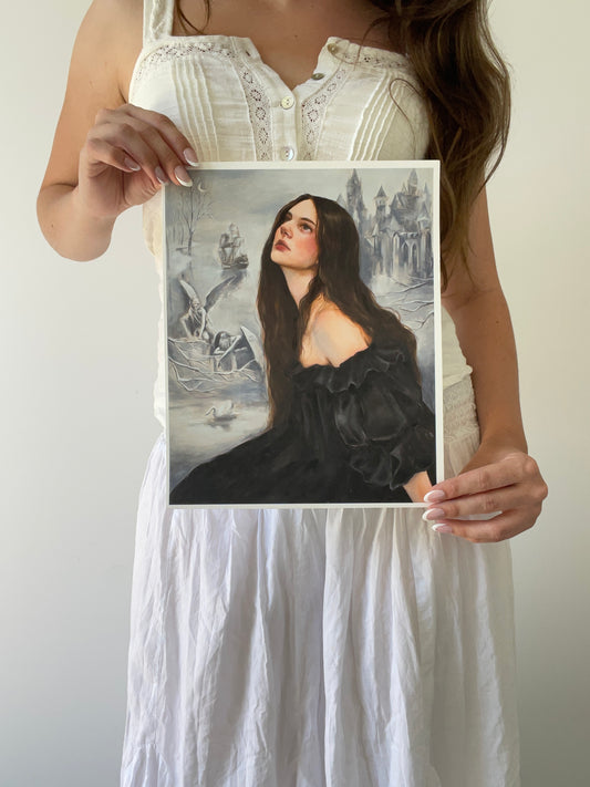 "Things I whispered to the Moon" - Fine art print