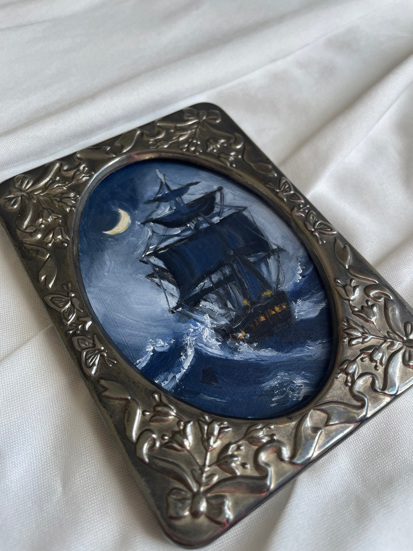 "Nights at Sea" original oil painting