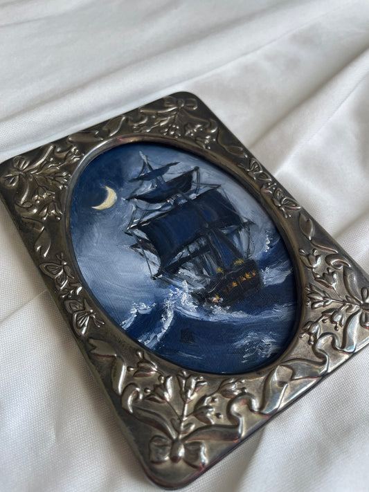 "Nights at Sea" original oil painting