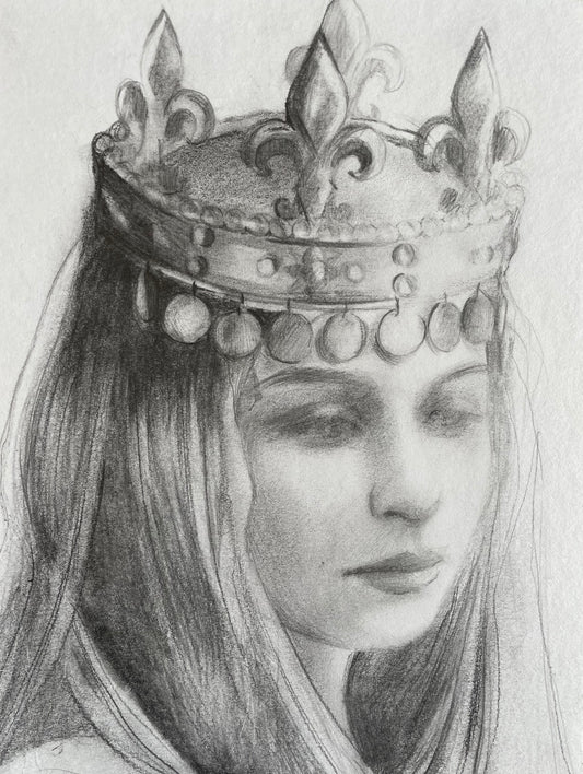 "The weight of Dreams" original graphite drawing